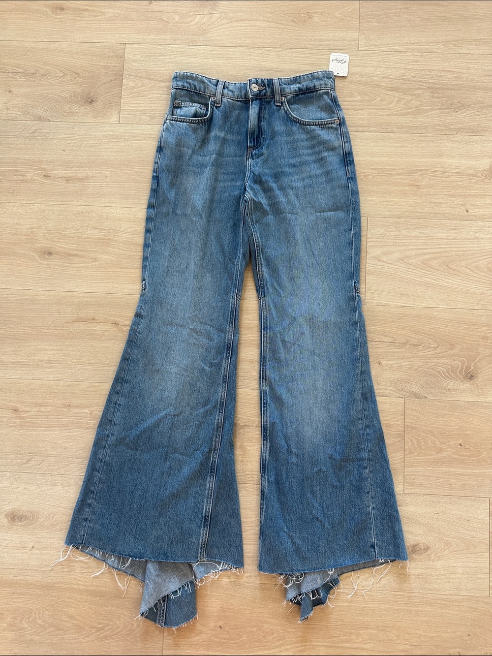 NWT We The Free Live Wire Flare-High Voltage Blue - Picture 5 of 9